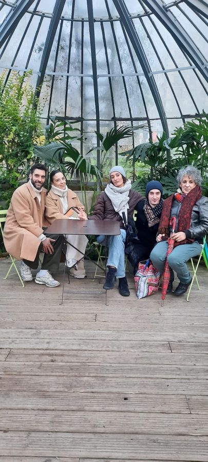 Jamila en famille
